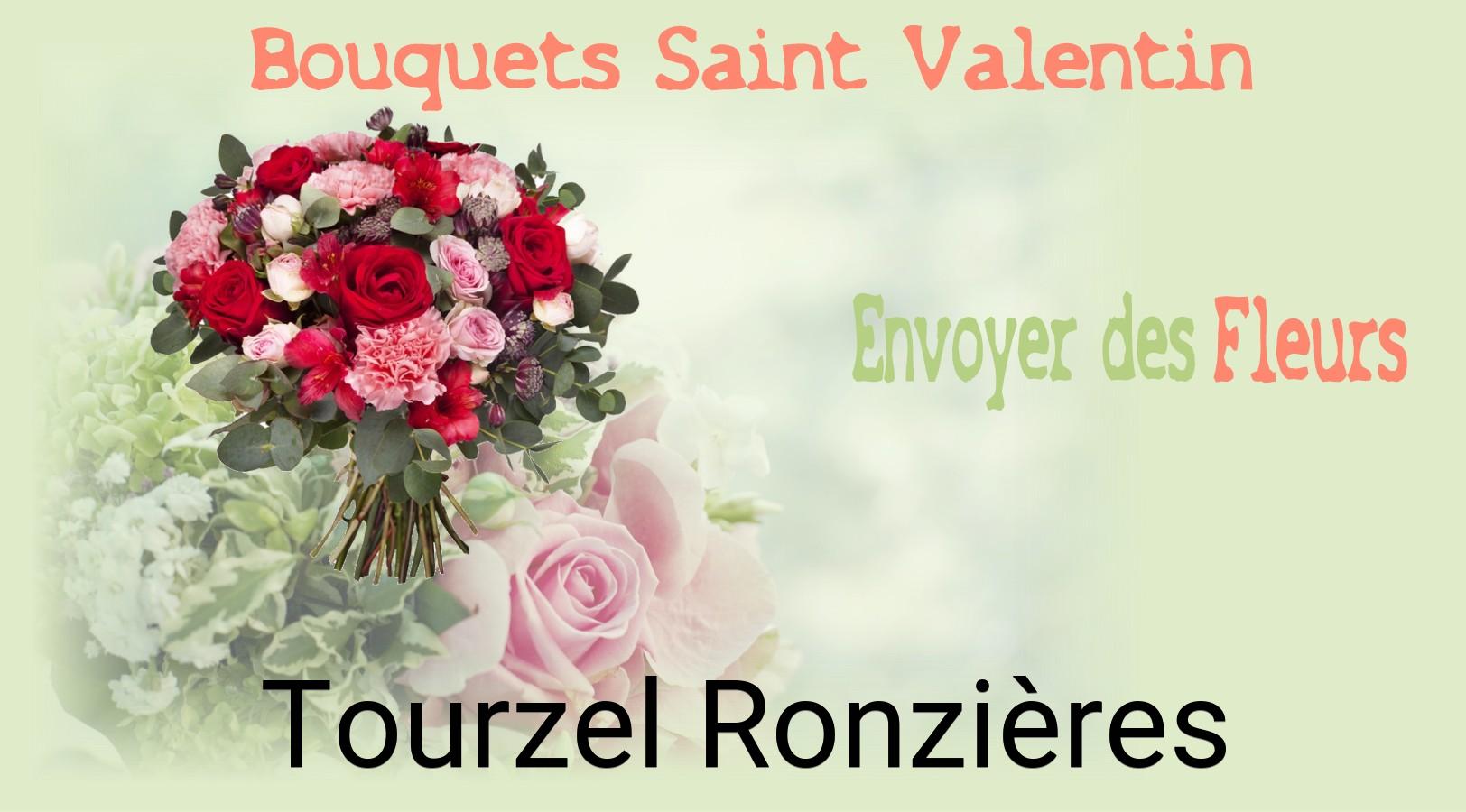 Roses de Saint-Valentin livrées à Tourzel-Ronzières